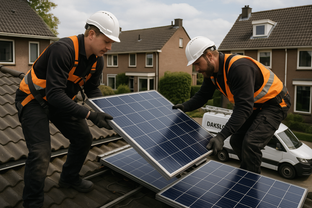 Zonnepanelen door Hopstaken Installaties
